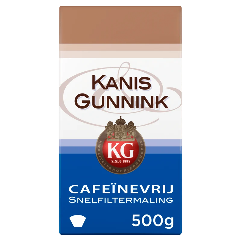 Kanis & Gunnink Cafeïnevrije snelfilterkoffie