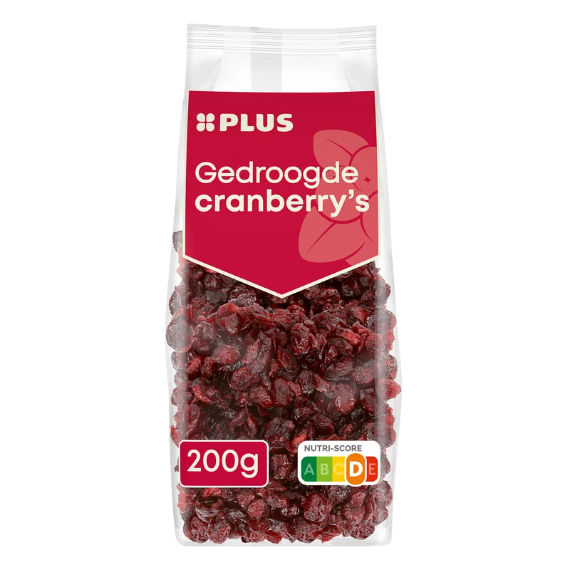 Gedroogde cranberries