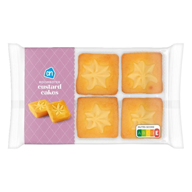 Roomboter custardcakes