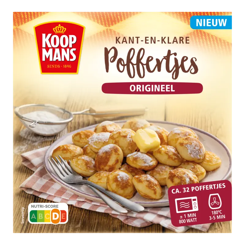 Koopmans Poffertjes origineel kant-en-klaar