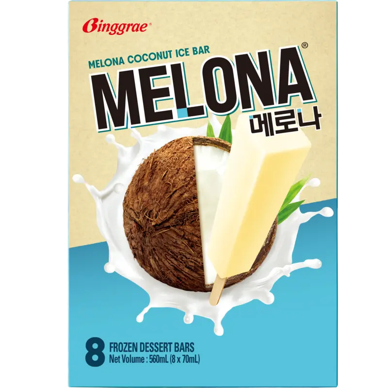 Binggrae Melona coconut ice bar
