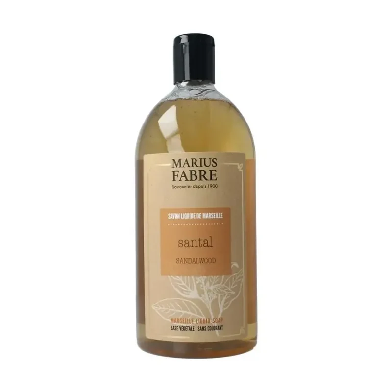 Marius Fabre Zeep sandelhout navulling 1 liter