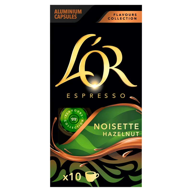 L'Or Flavours espresso caps hazelnut
