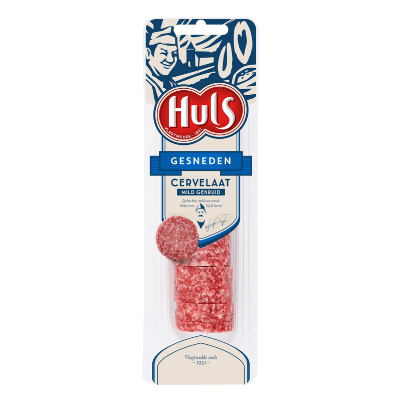 Huls Gesneden cervelaat