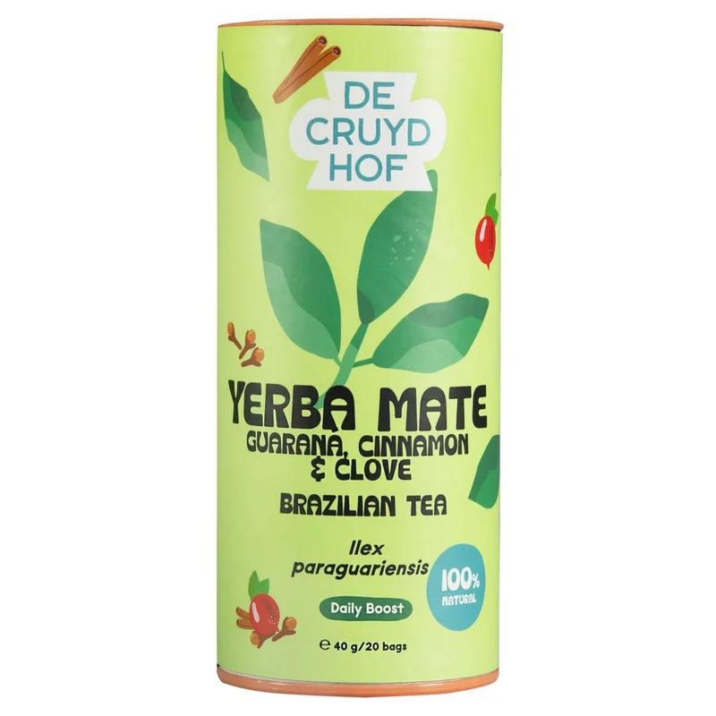 Cruydhof Yerba Maté Guarana, Cinnamon & Clove Brazilian Thee