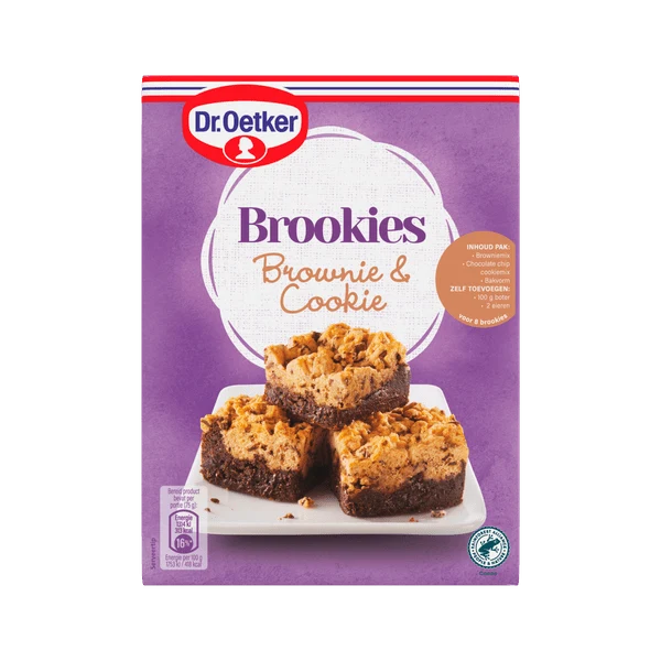 Dr. Oetker Brookies brownie & cookie bakmix