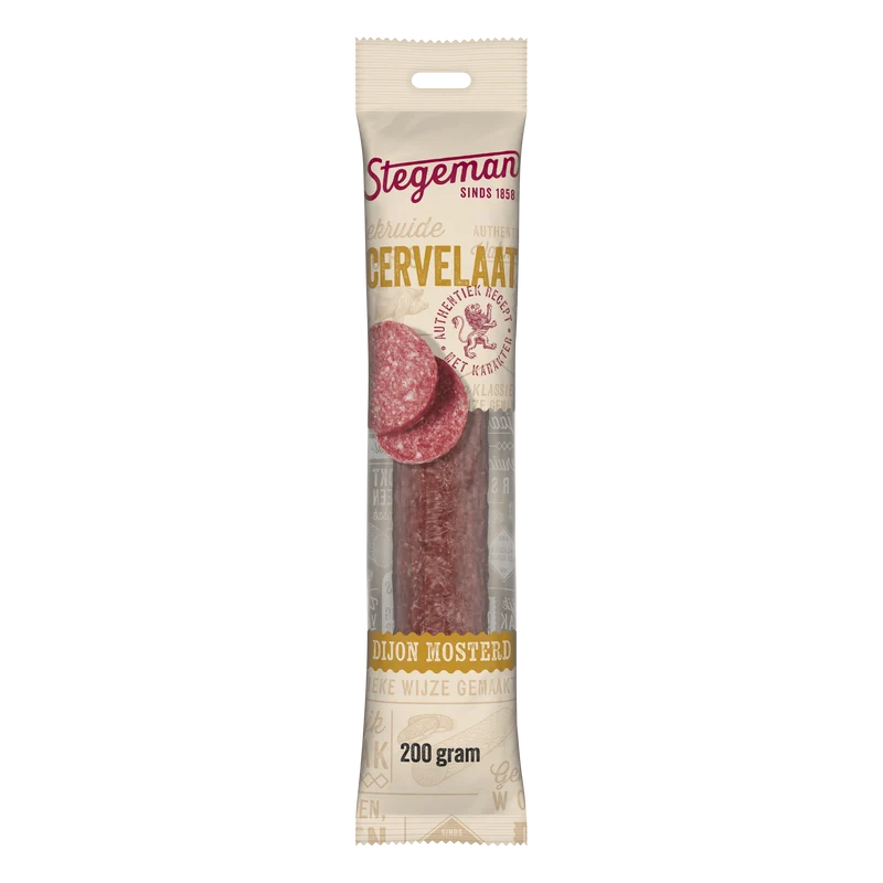 Stegeman Mosterd Dyon cervelaat
