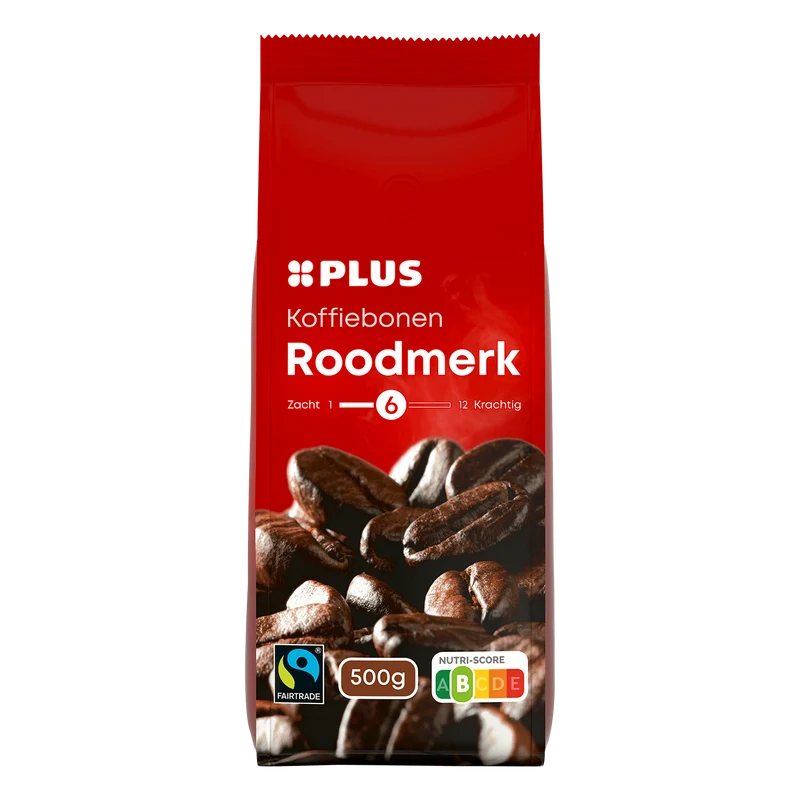 Koffiebonen Roodmerk Fairtrade