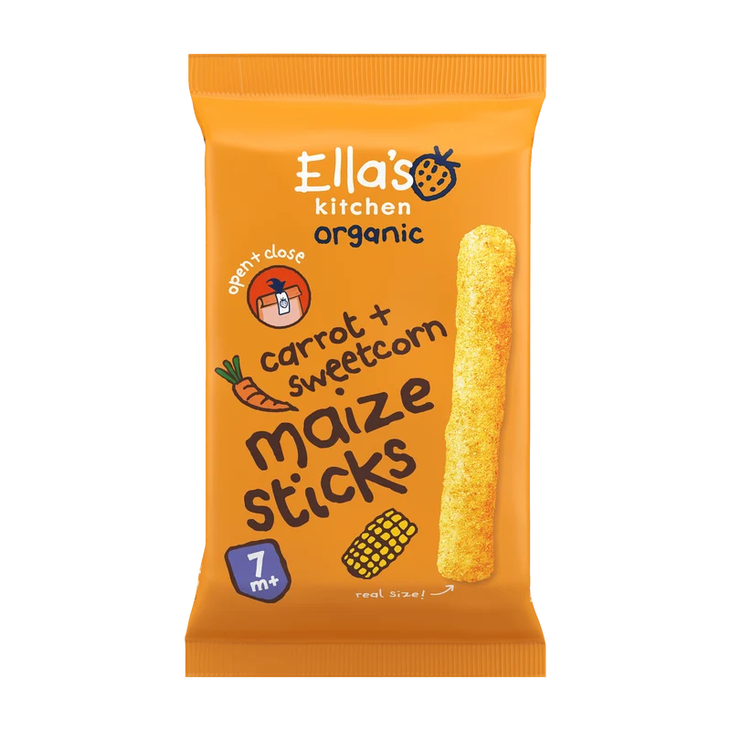 Ella's Kitchen Maize sticks wortel + maïs 7m+