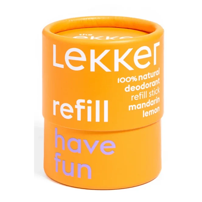 The Lekker Company Natural Deostick Have Fun Navulling