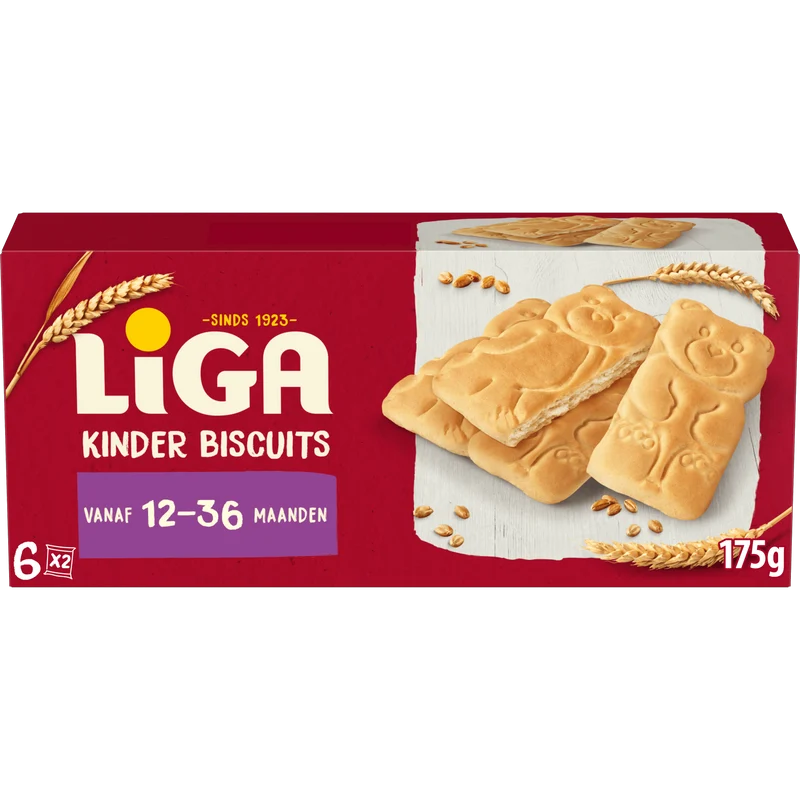 Liga 12+ Kinderbiscuits 3e stap