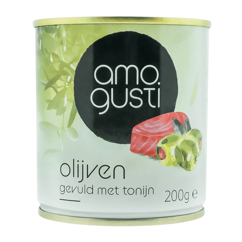 Amogusti Olijven gevuld met tonijn
