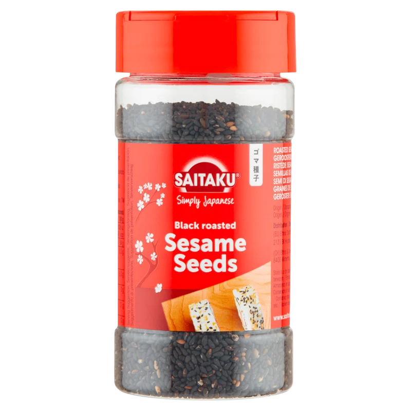 Saitaku Roasted black sesame seeds