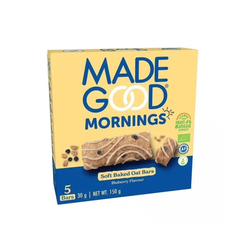 Madegood Morning bar blueberry biologisch