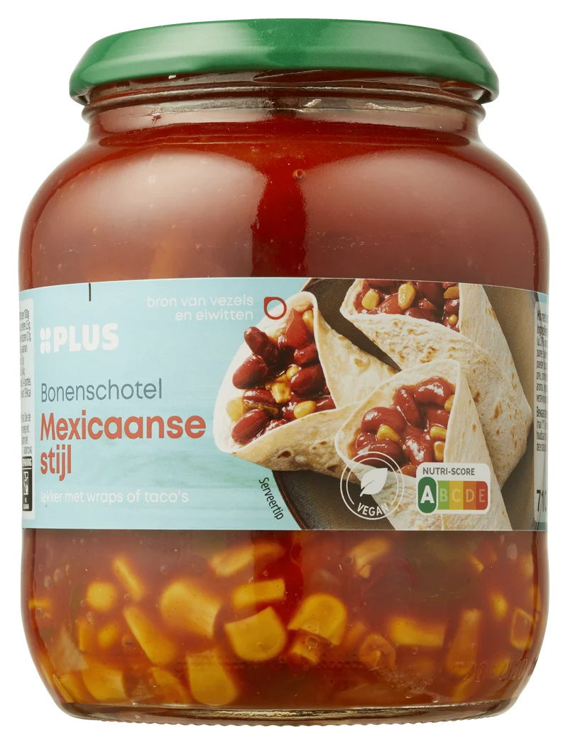 Bonenschotel Mexicaans