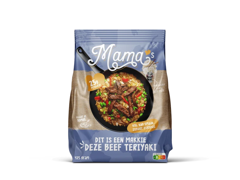 Mama's Maaltijden Beef Teriyaki