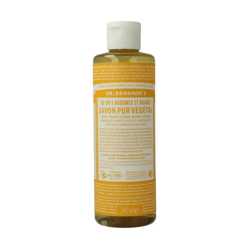 Dr Bronners bronners liquid soap citrus