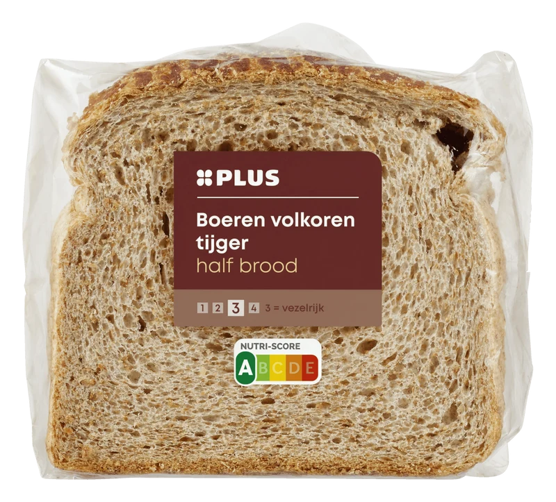 Volkoren tijger half