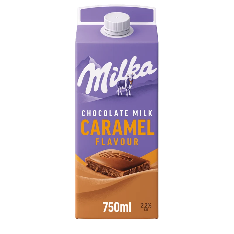 Milka Chocolademelk karamel smaak