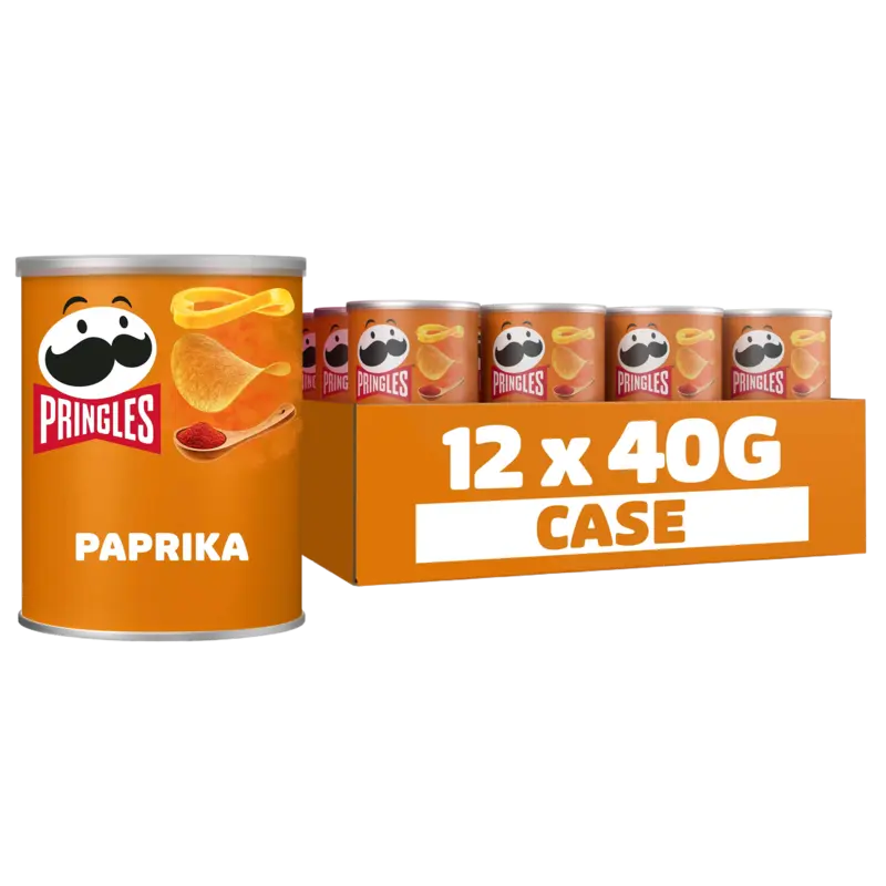 Pringles Paprika 12-pack