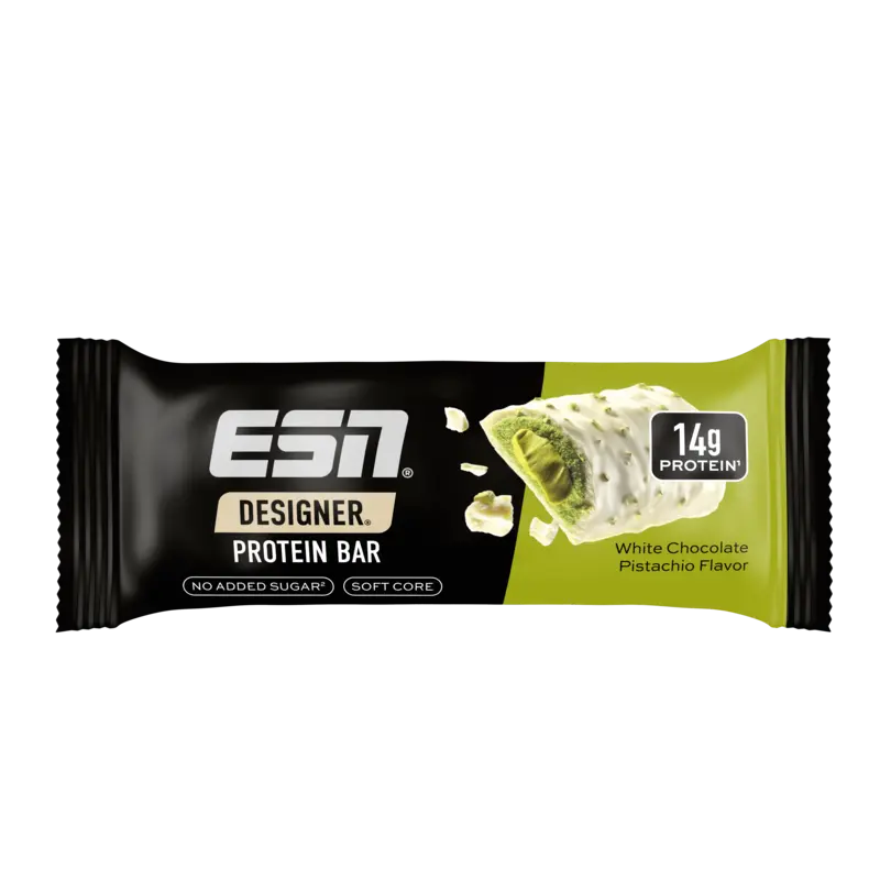 ESN Designer protein bar chocolate pistachio
