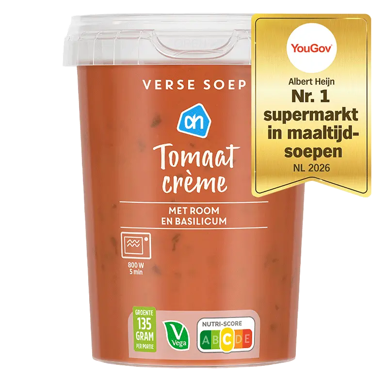 Verse soep tomaat crème