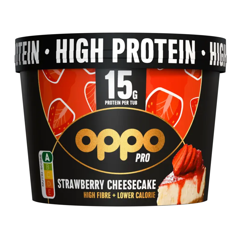 Oppo Brothers High protein strawberry cheesecake