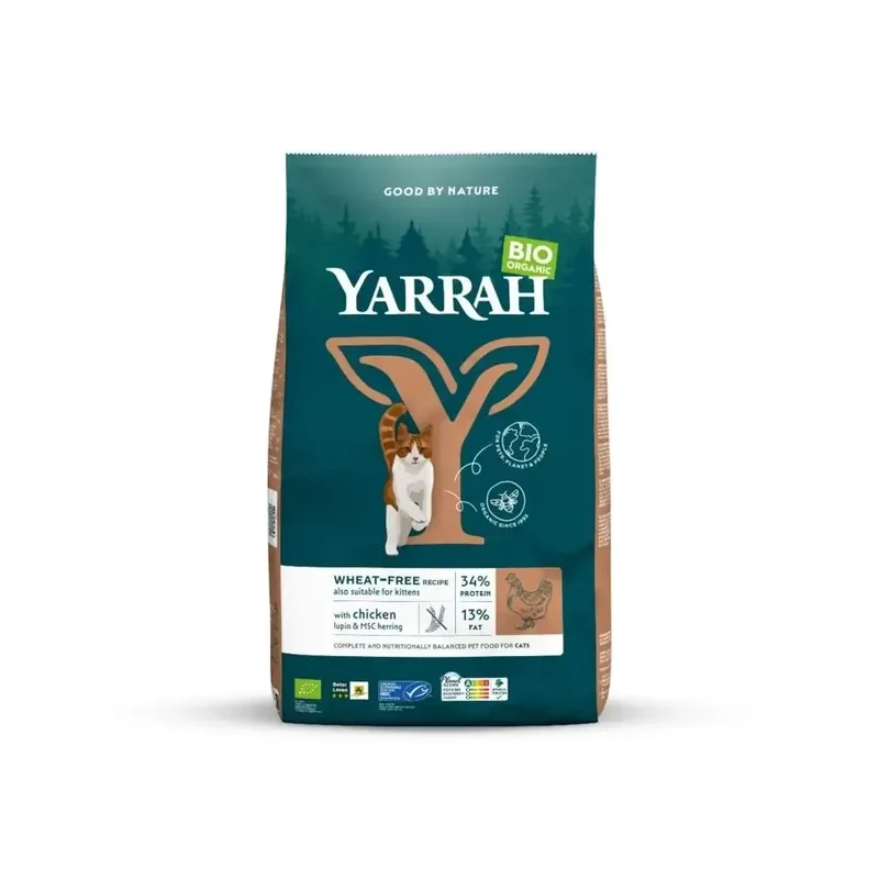 Yarrah Kattenvoer wheat-free biologisch