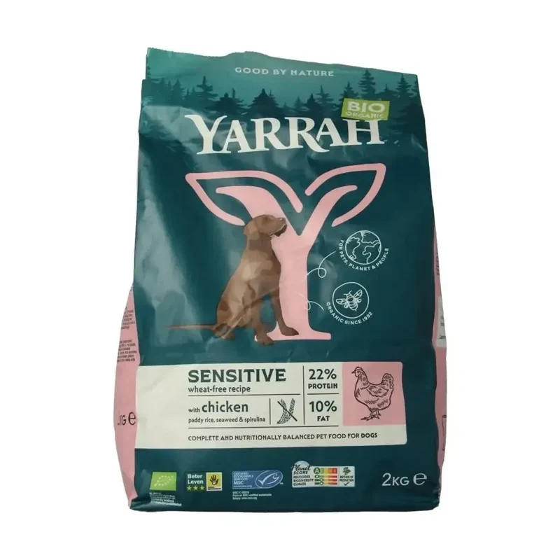 Yarrah Hondenvoer sensitive biologisch MSC