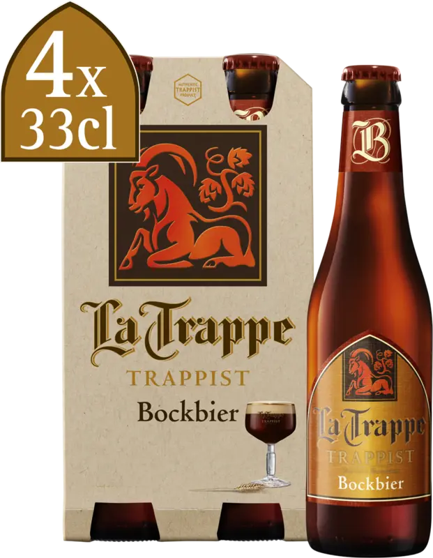 La Trappe Trappist bockbier 4-pack