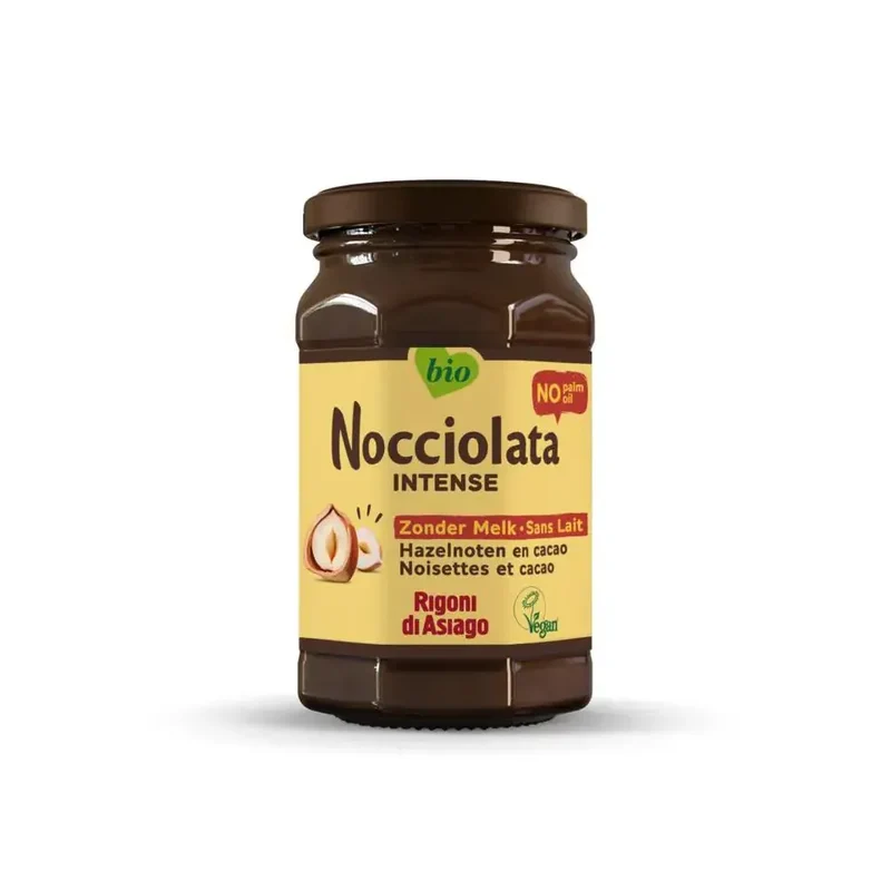 Nocciolata Hazelnootpasta zonder melk biologisch