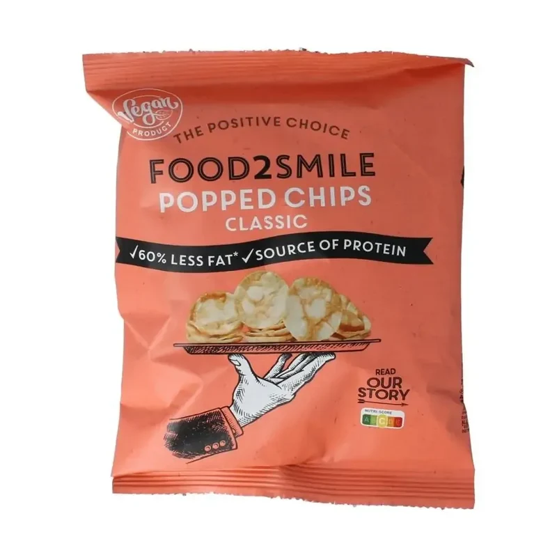Food2Smile Popped chips classic