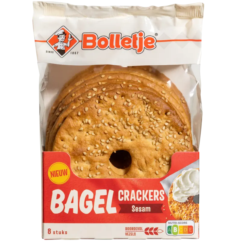 Bolletje Bagel crackers sesam