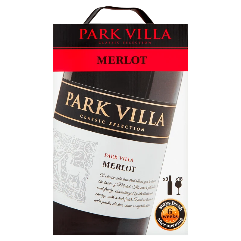 Park Villa Merlot wijntap