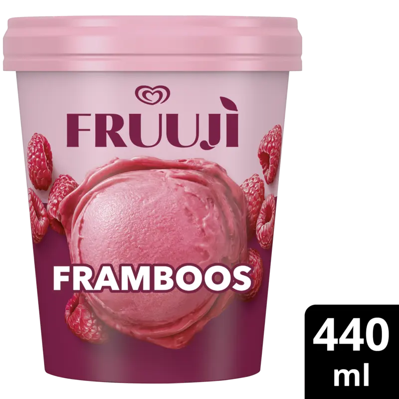 Ola Fruuji fruit sorbetijs framboos