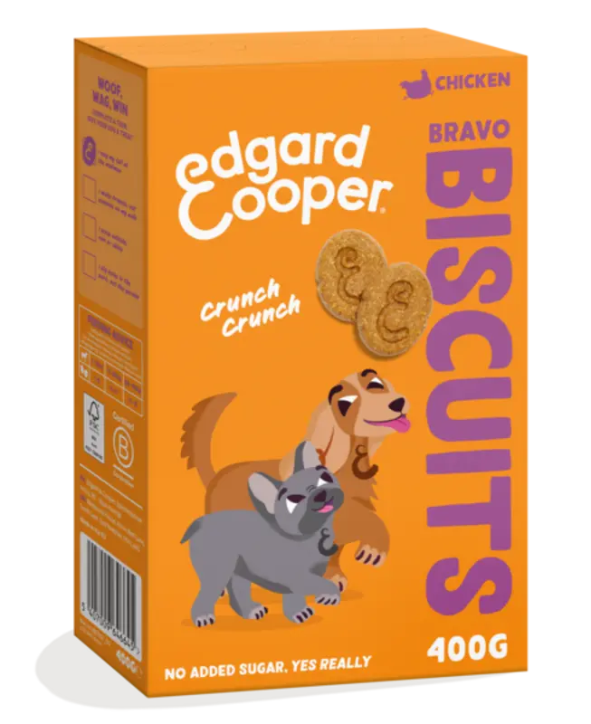 Edgard & Cooper Bravo hondenkoekjes kip