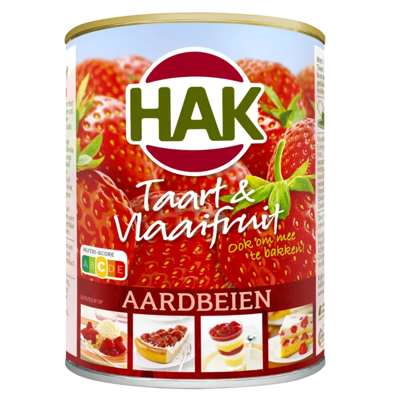 Hak Taart & vlaaifruit aardbeien