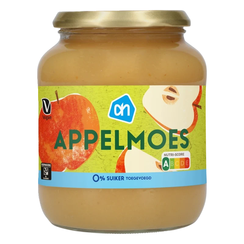 Appelmoes 0% suiker toegevoegd