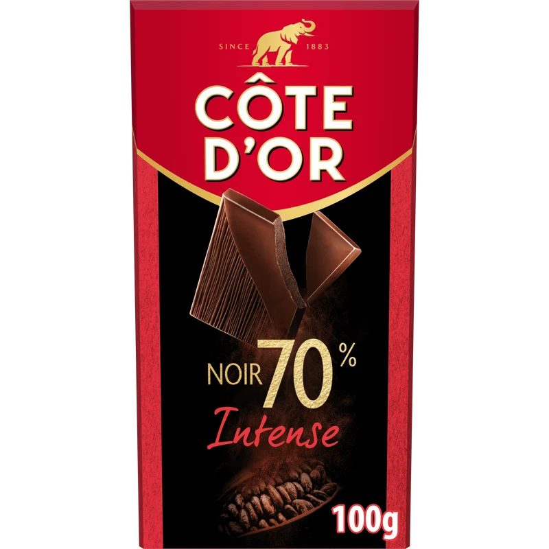 Côte d'Or Chocoladereep Extra Puur 70%