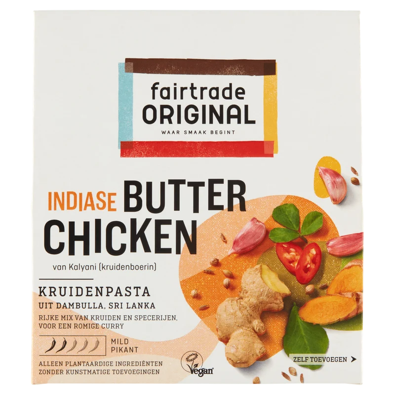 Fairtrade Original Butter Chicken kruidenpasta
