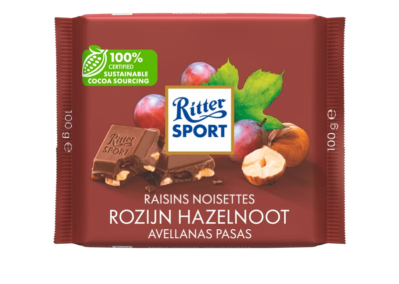 Ritter Sport Rozijn hazelnoot