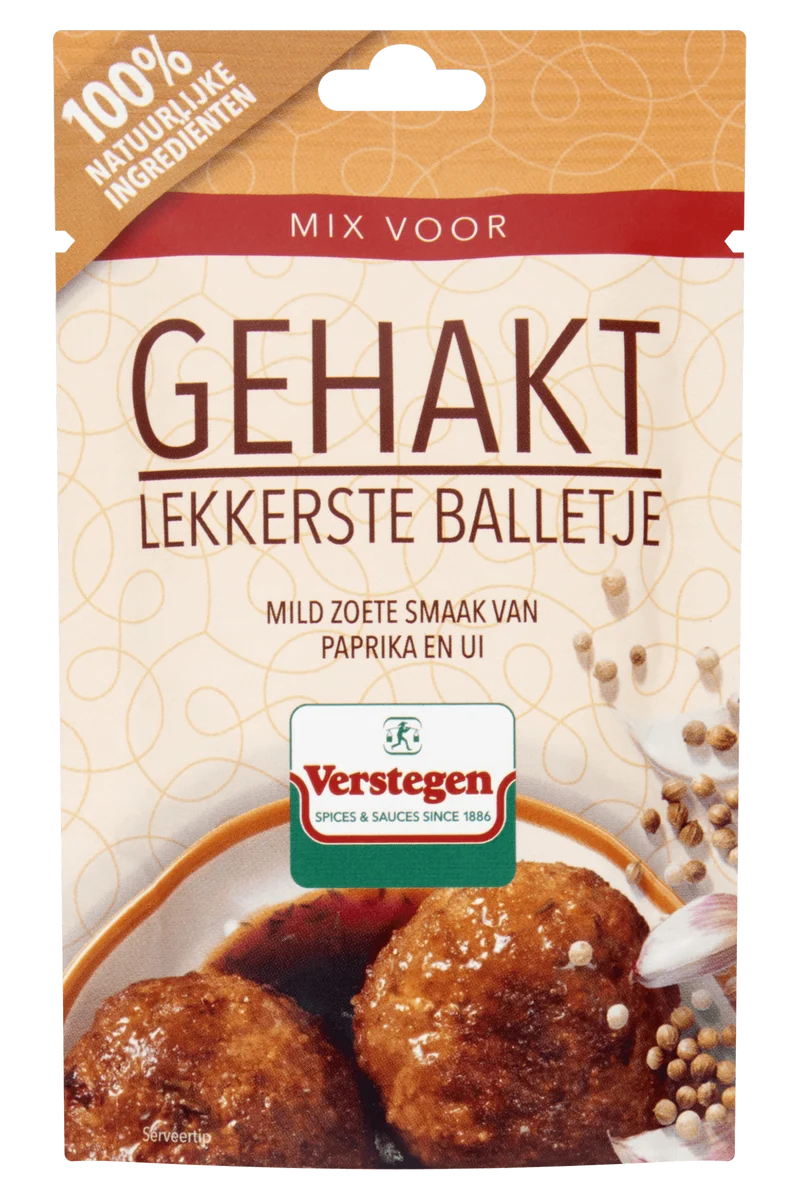 Verstegen Mix voor gehakt lekkerste balletje