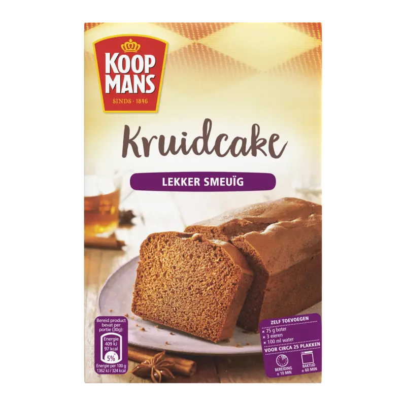 Koopmans Mix voor kruidcake