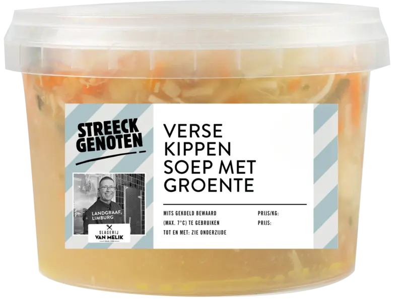 Streeckgenoten Kippensoep met groente