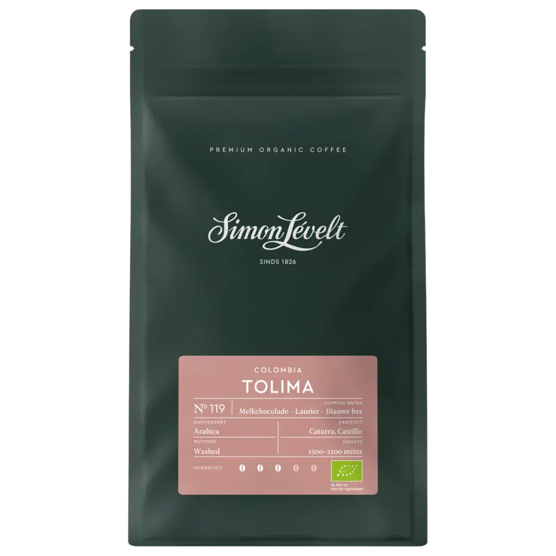 Simon Lévelt Colombia tolima koffiebonen