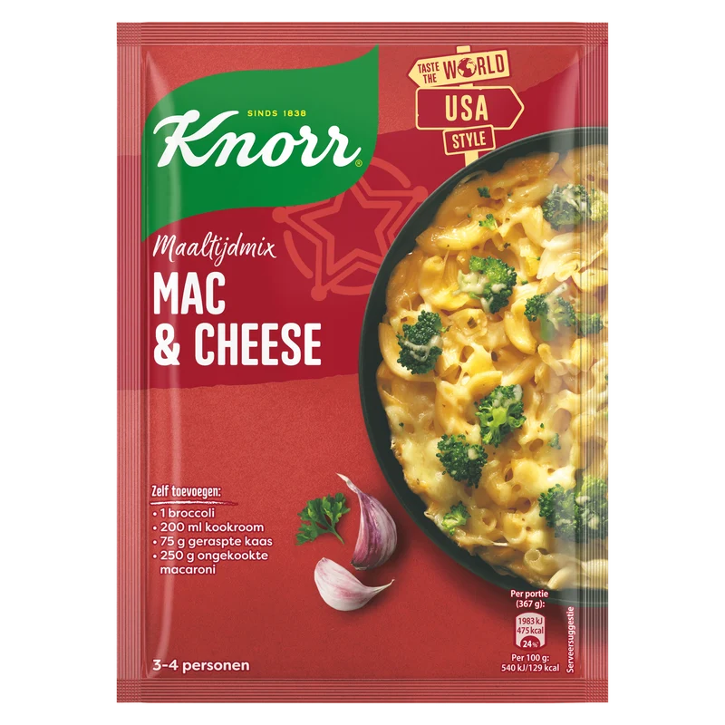Knorr Maaltijdmix Mac & Cheese