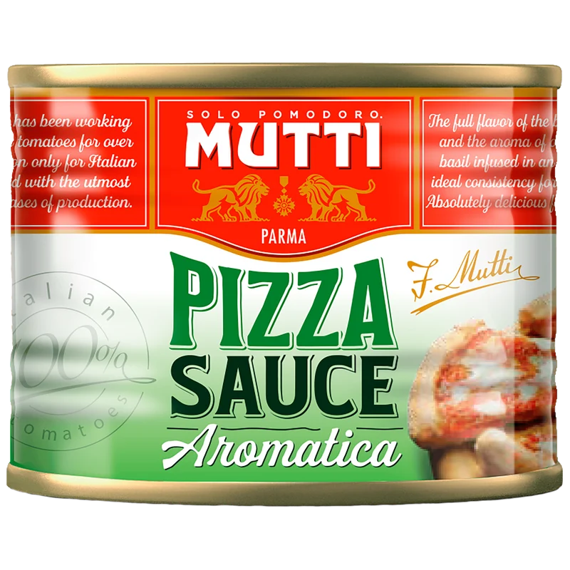 Mutti pizzasaus aromatizzata