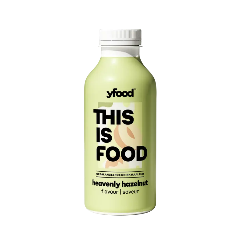 Yfood This is food drinkmaaltijd hazelnut