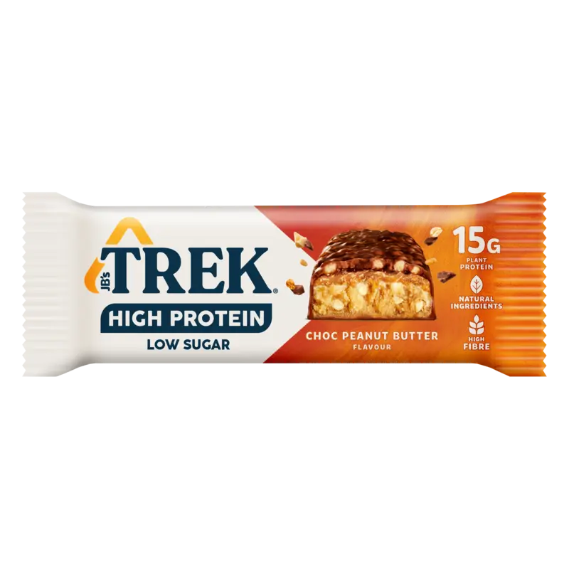 Trek High protein choc peanut butter