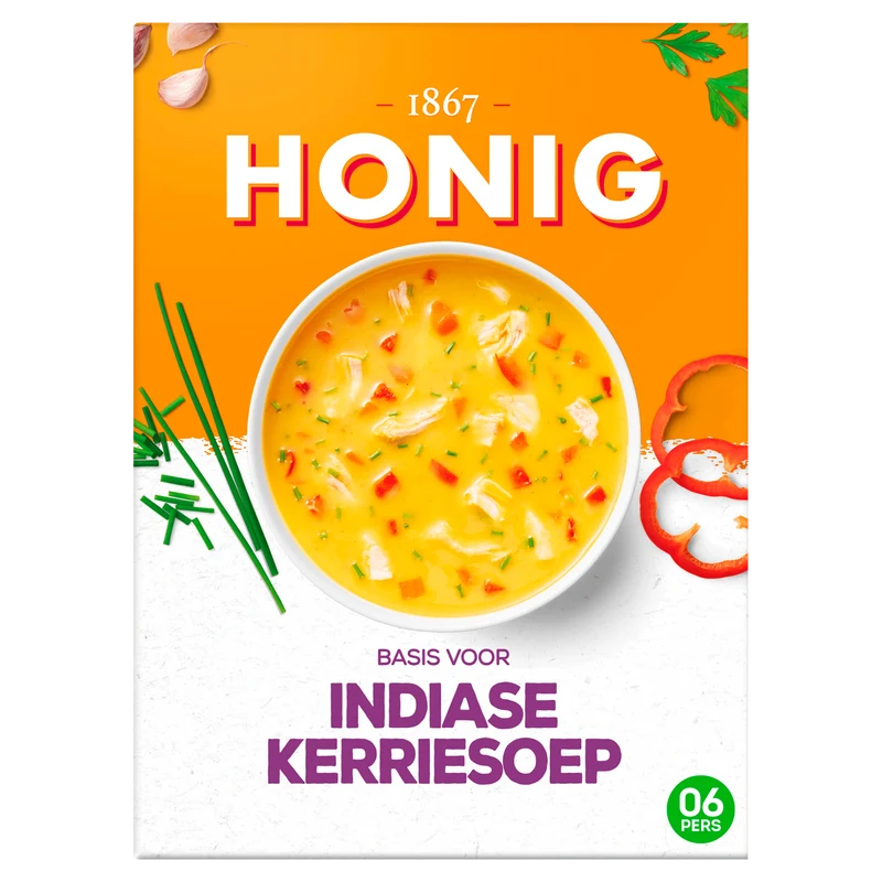 Honig Indiase kerriesoep